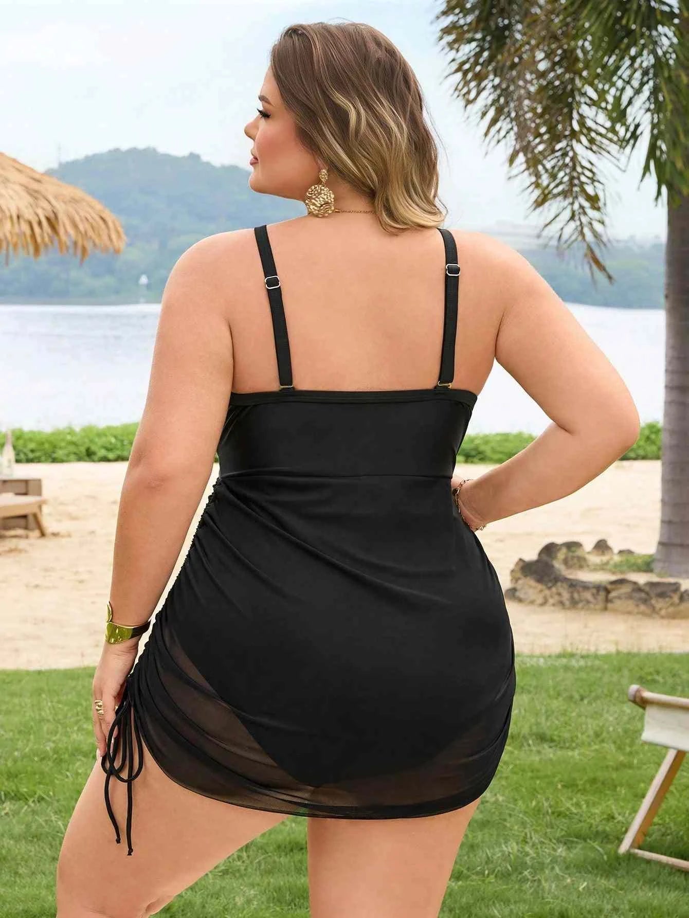 Figure shaping swimsuit